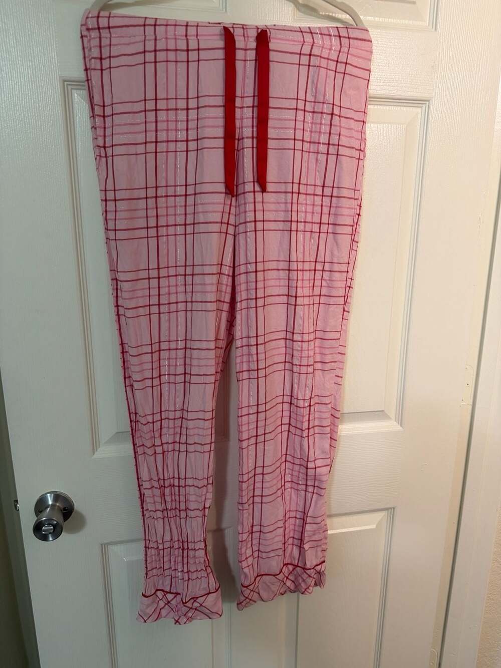 Victoria's Secret Pink Plaid Pajama Pants Sleep Bottoms XS